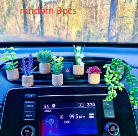 Creative Plant Shaped Car Fragrance