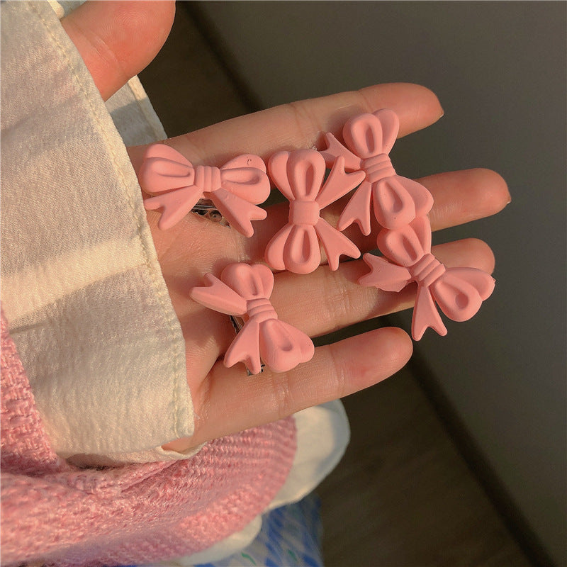 Soft Girl Cute Series Peach Hair Clip