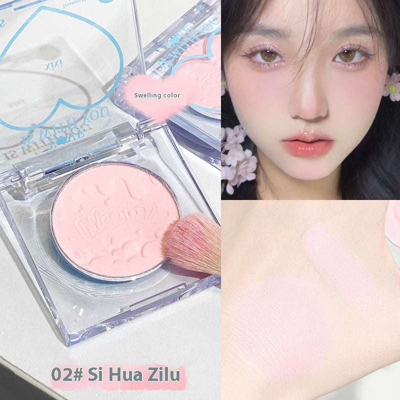 Cha Cha Peach Heart Monochrome Blush