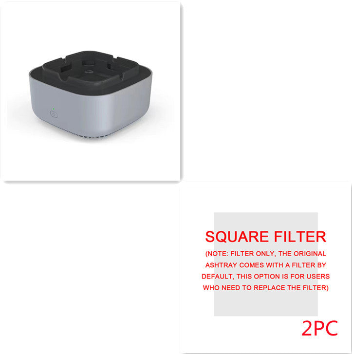 Auto-Purify Anion Smoke Removal Portable Car Ashtray