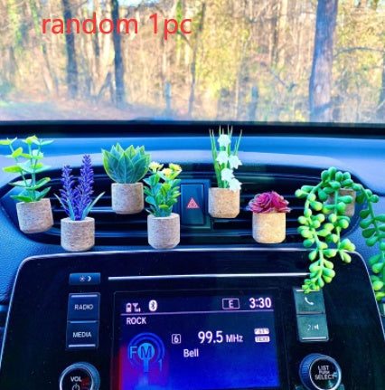 Creative Plant Shaped Car Fragrance