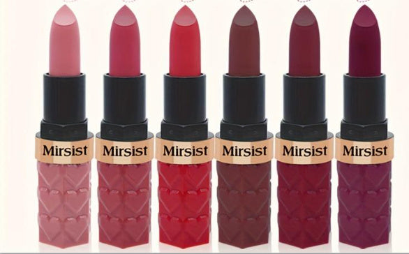 6 Color Matte Lipstick