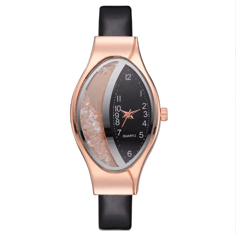Snake Belt With Diamond Embedding Women's Watch