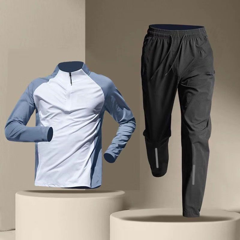 Half Zipper Training Wear For Men