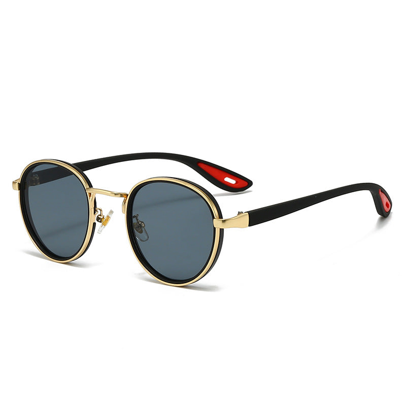 Women's Simple All-match Vintage Round Frame Sunglasses