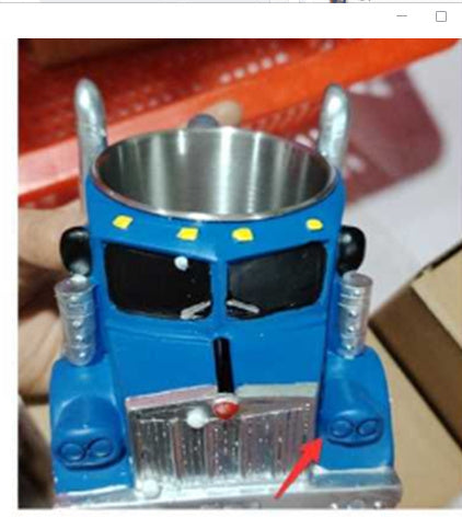 Durable Handcrafted Semi-Truck Coffee Mug