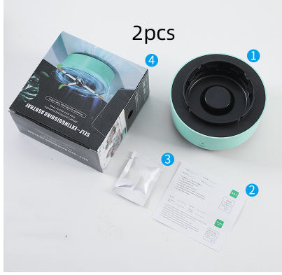 Auto-Purify Anion Smoke Removal Portable Car Ashtray