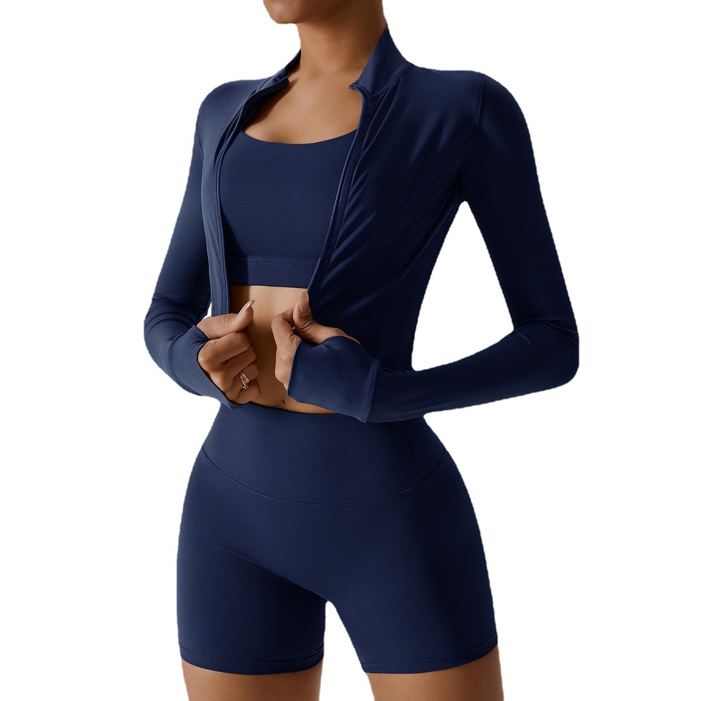 Outdoor Sports Skinny Nude Feel Yoga Suit