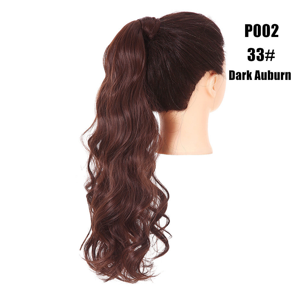 European And American Style Fluffy Natural Ponytail Wig