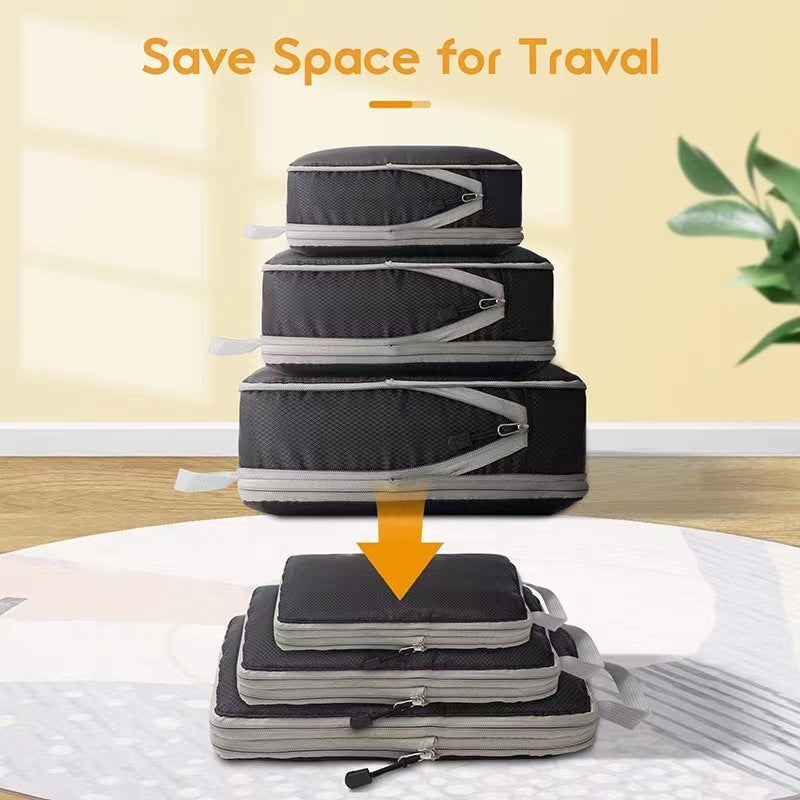 Buggy Bag Compressed Three-piece Stretchable Storage Bag