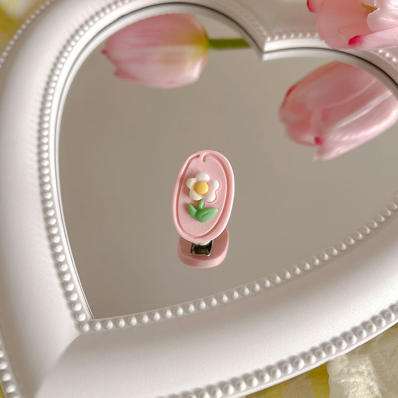 Soft Girl Cute Series Peach Hair Clip