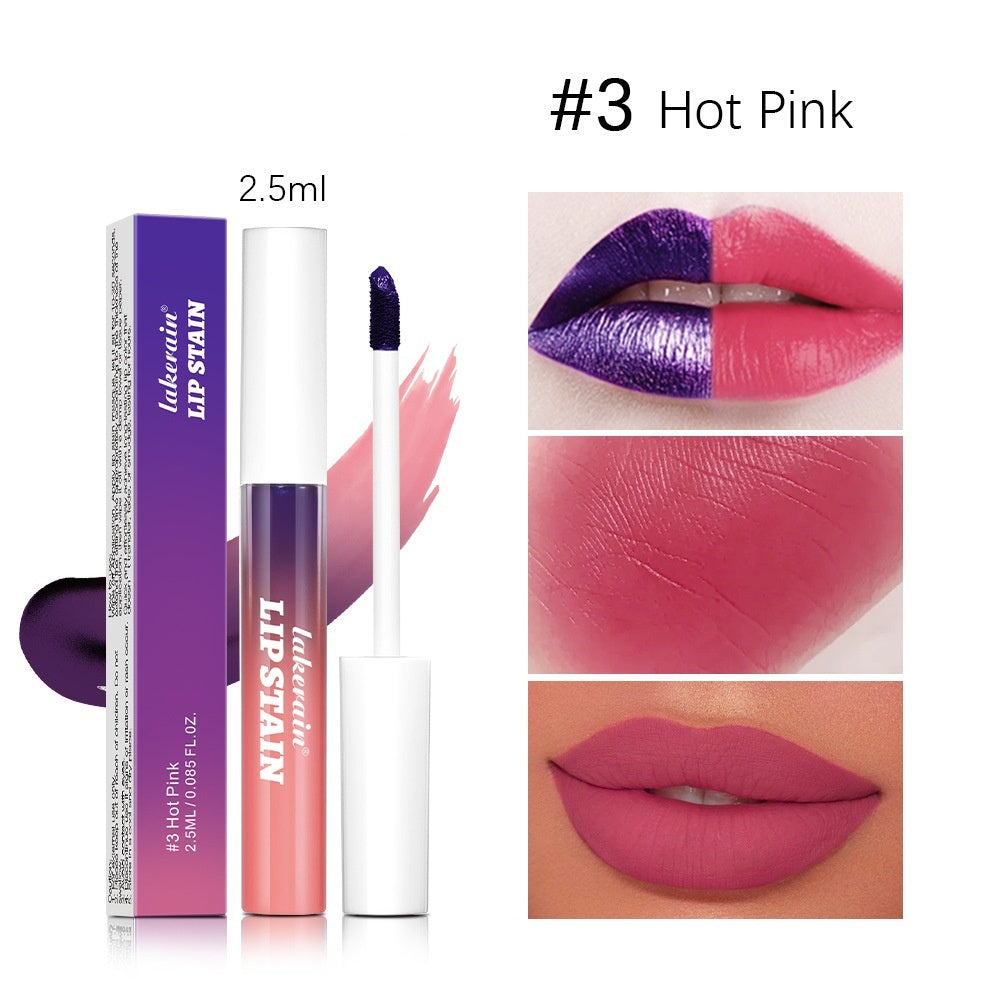 Tear And Pull Matte Finish Durable Water Lip Gloss