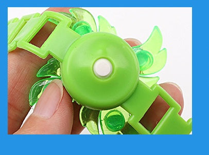 Luminous LED Light Fidget Spinner Bracelet