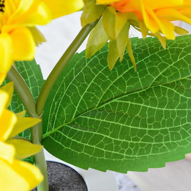 Rechargeable Sunflower Led Simulation Night Light Table Lamp