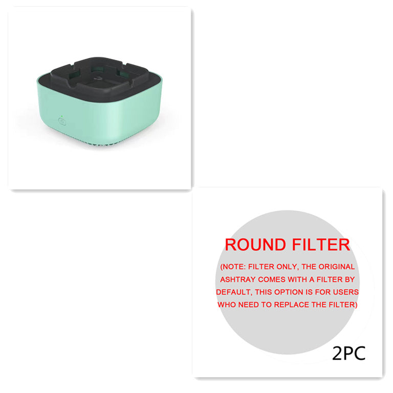 Auto-Purify Anion Smoke Removal Portable Car Ashtray