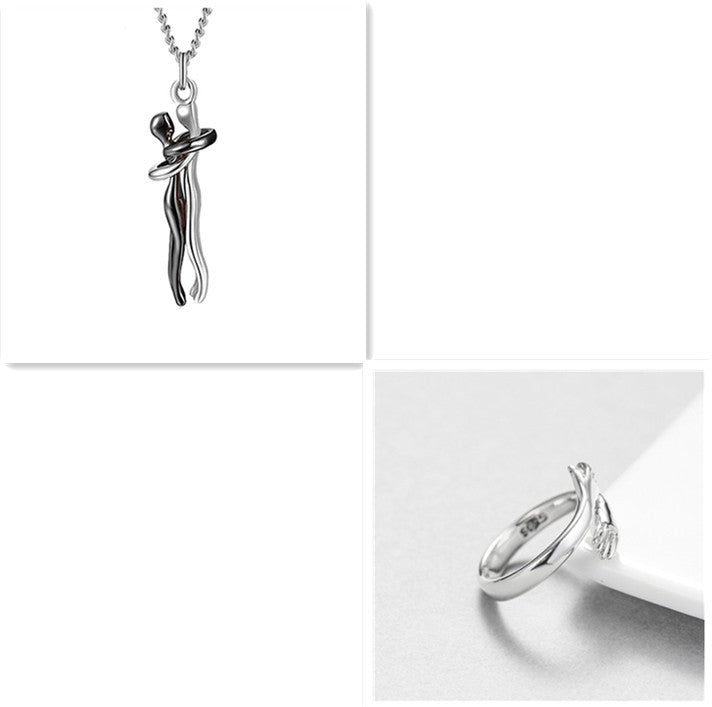 Love Hug Necklace For Men And Women