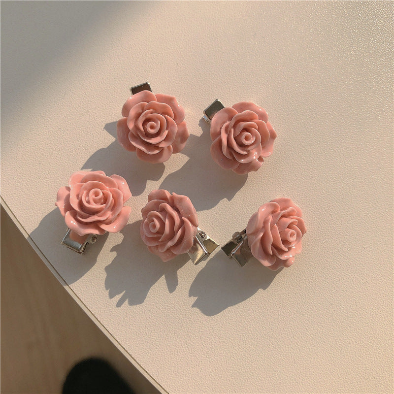Soft Girl Cute Series Peach Hair Clip