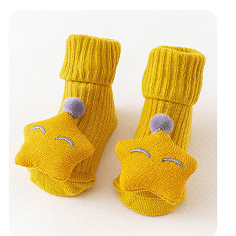 Breathable And Sweat-absorbing Baby Floor Socks