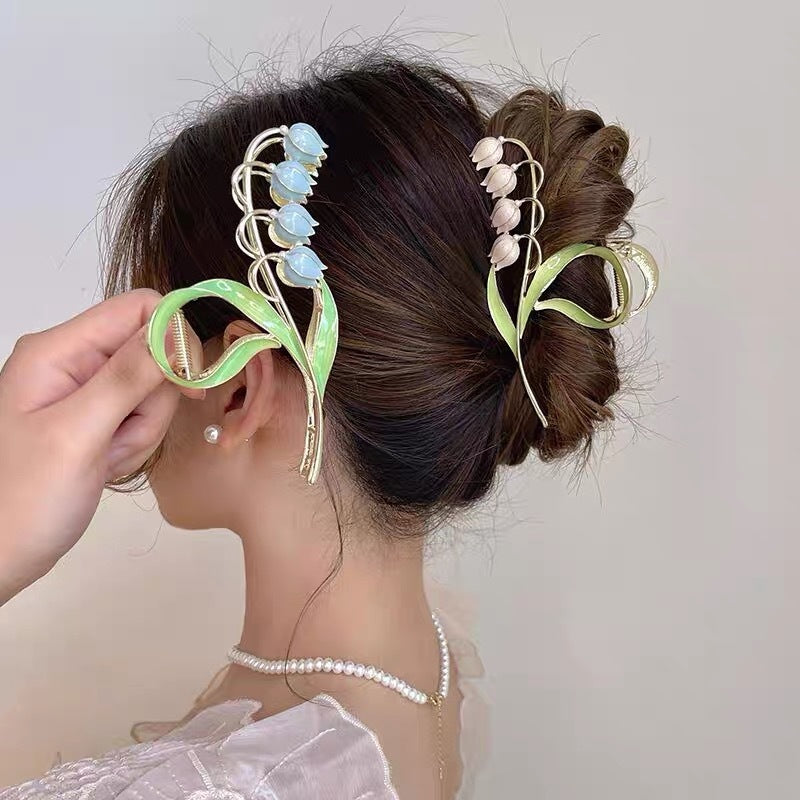 Simple Versatile Women's Zinc Alloy Hair Clip