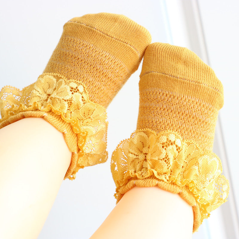 Girls Lace Socks