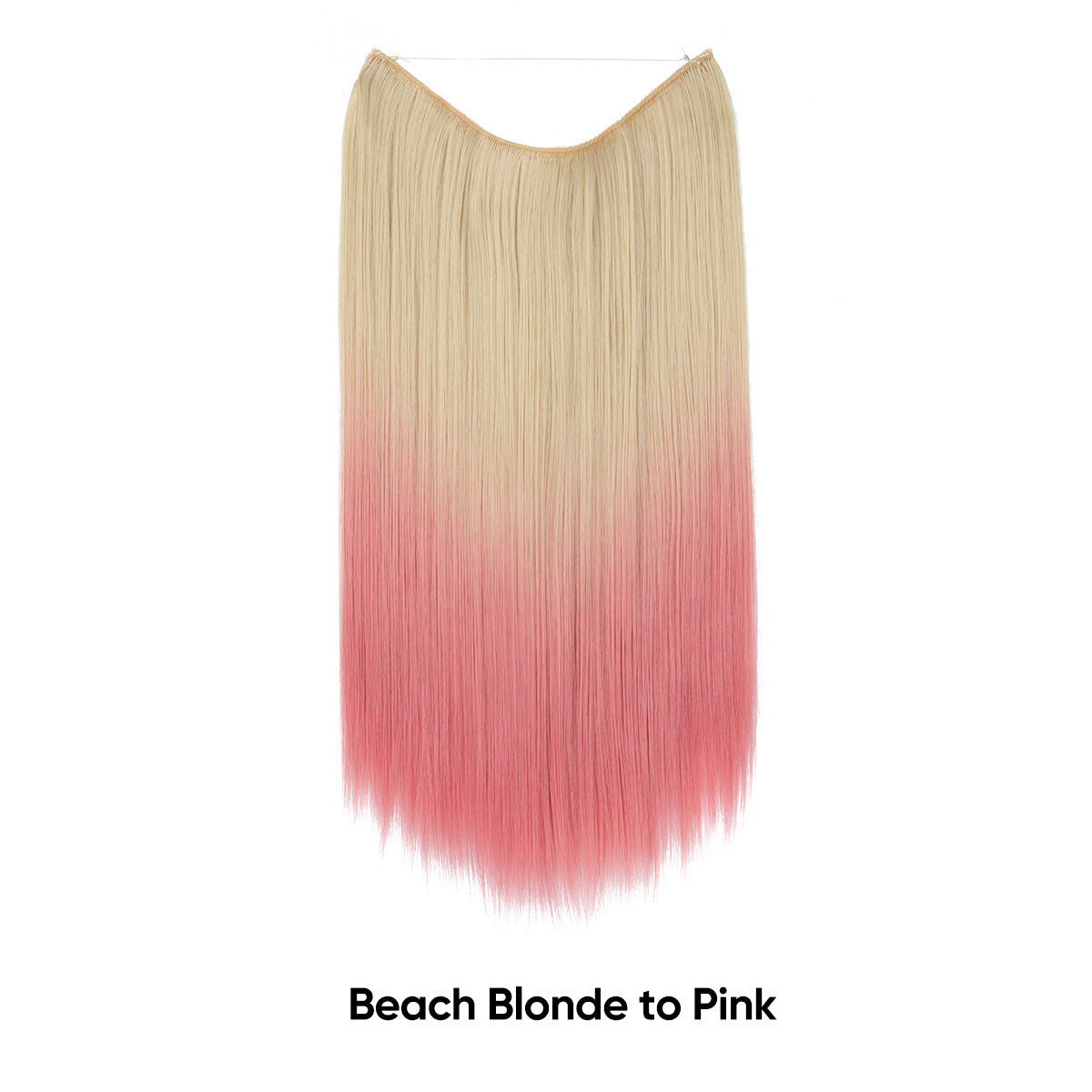 Women's One-piece Adjustable & Multi-color Gradient Hair Extension