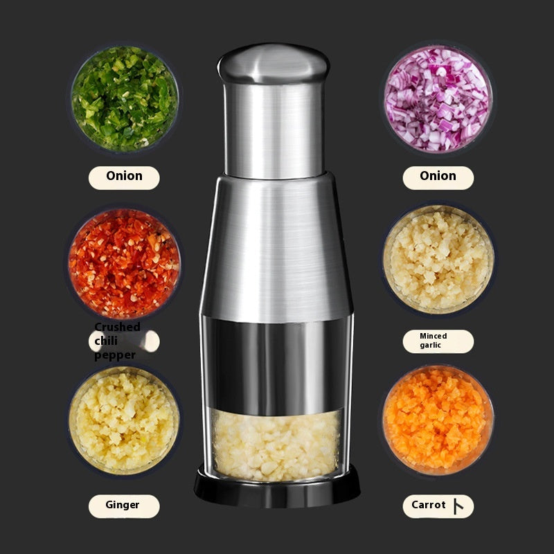 5-in-1 Manual Garlic & Vegetable Chopper