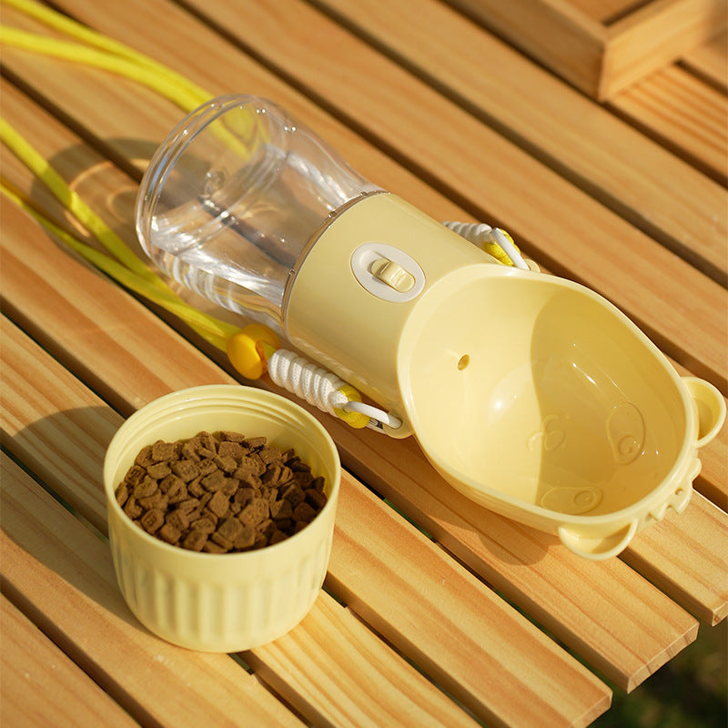 2 In 1 Portable Dog Water Bottle For Small Big Dogs And Cats For Outdoor