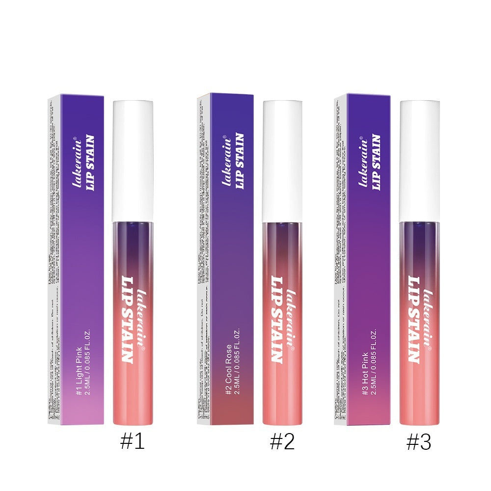 Tear And Pull Matte Finish Durable Water Lip Gloss