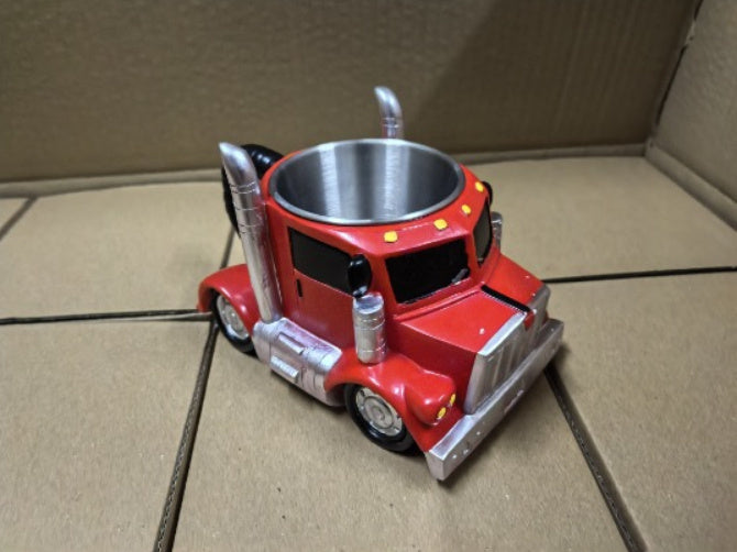Durable Handcrafted Semi-Truck Coffee Mug