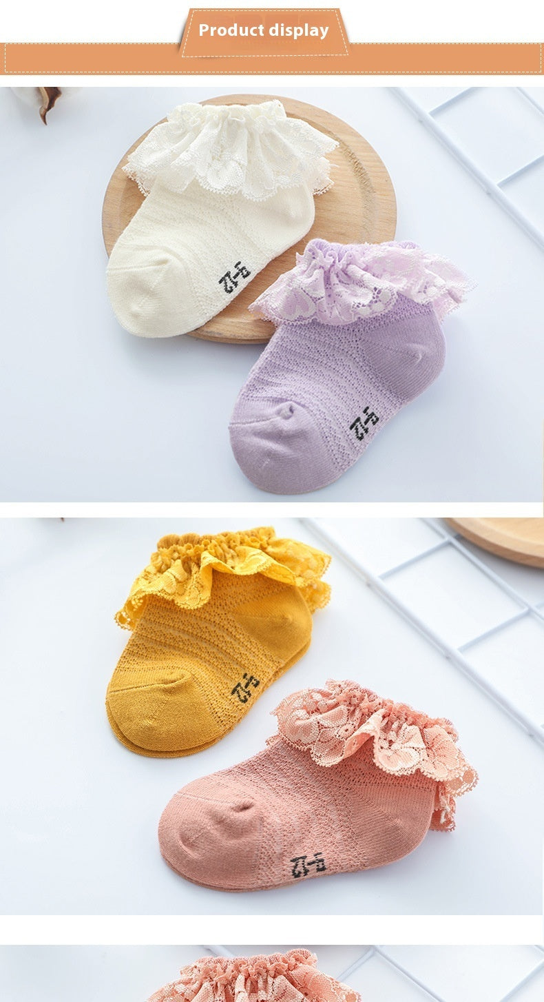 Girls Lace Socks