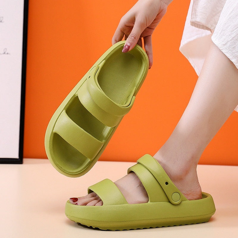 3cm Thick Bottom Adjustable Outdoor Sandals For Men And Women