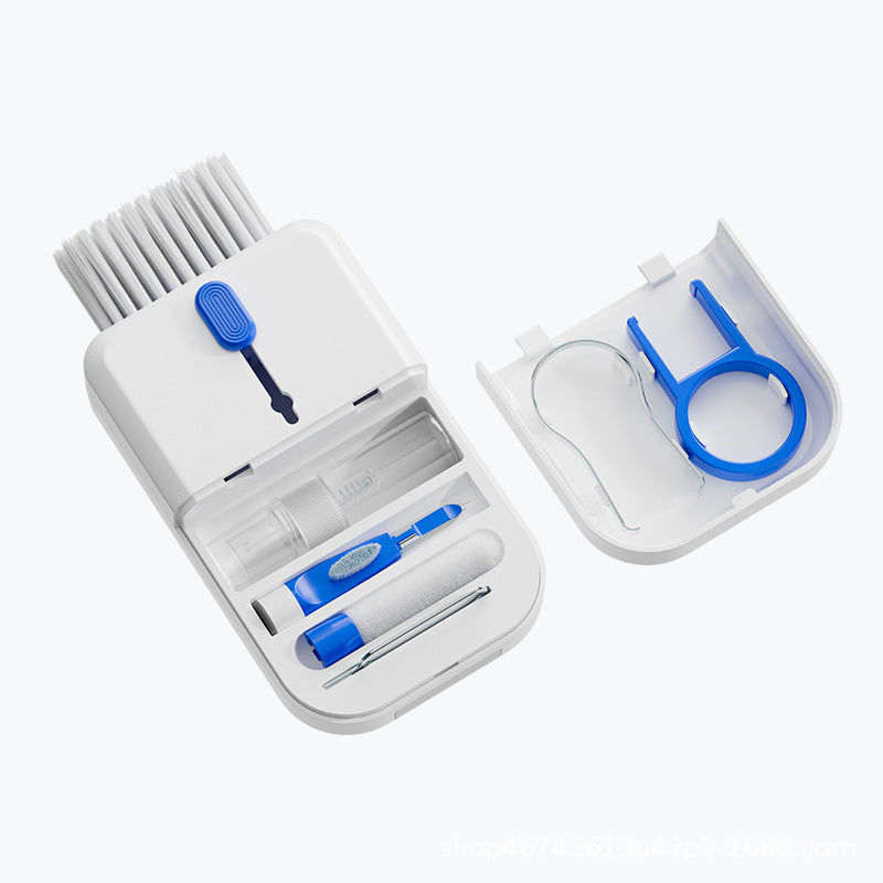 11-in-1 Portable Multifunctional Electronics Cleaning Kit with Storage Box