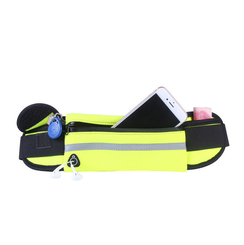 Fitness Waist Bag With Slim Pocket For Running, Hiking, Cycling, Workout, Sports