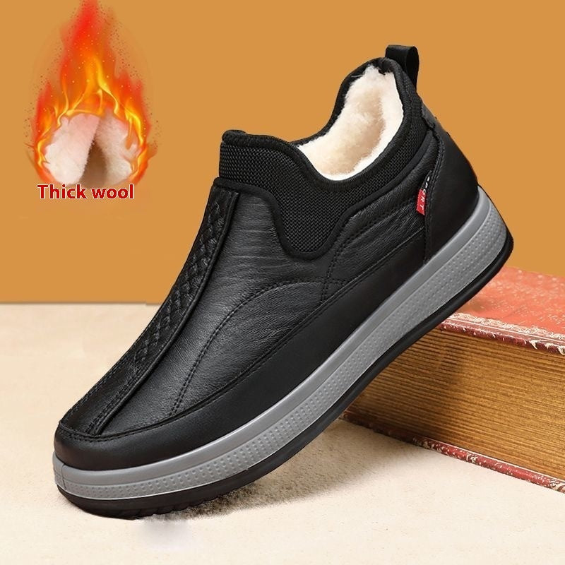 Simple Non-slip Flat Cotton Shoes
