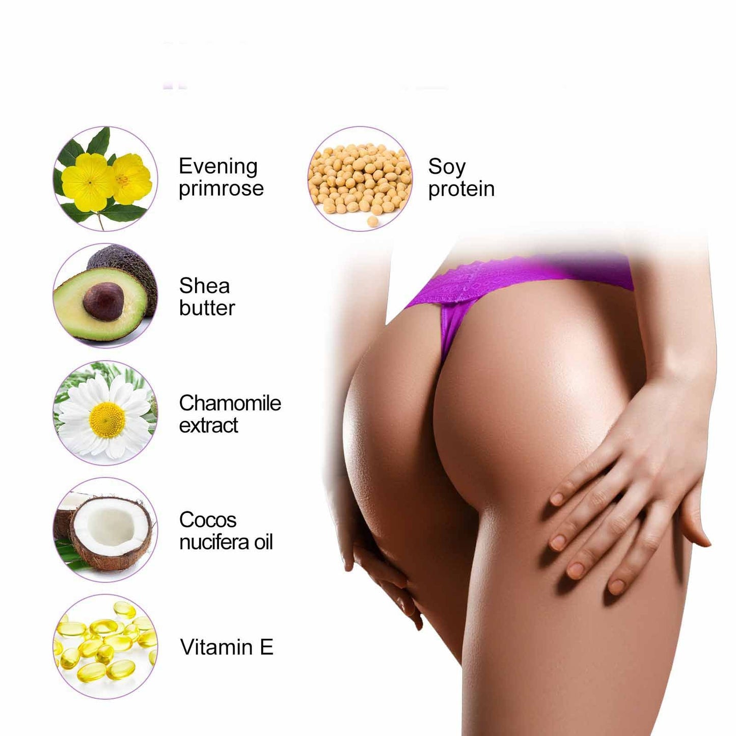 Busty Sexy Body Massage Care Creams