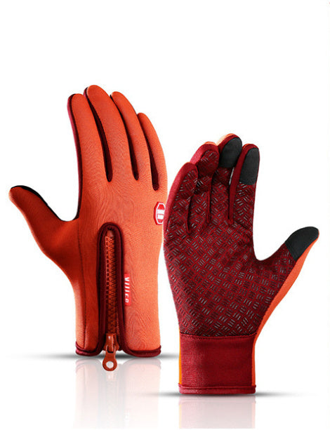 Touch Screen Riding Motorcycle Sliding Waterproof Sports Gloves