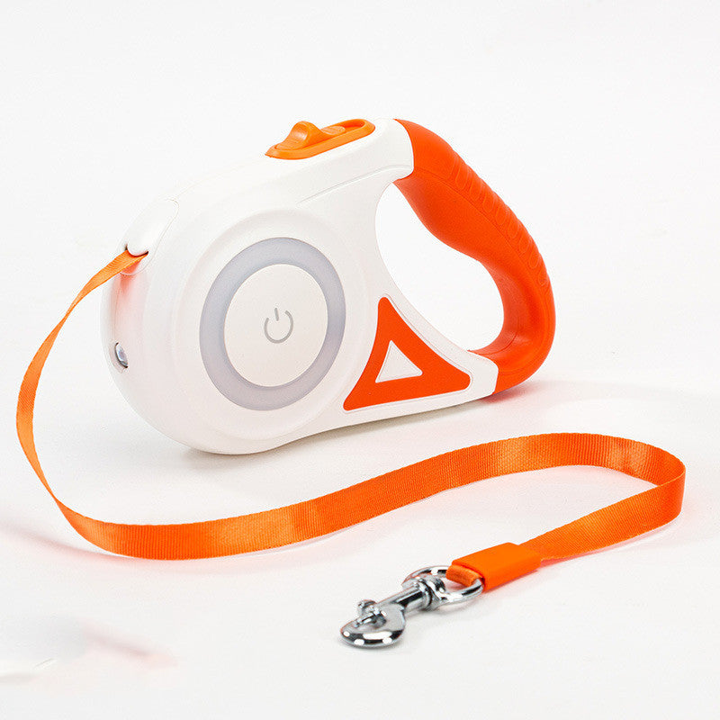 Retractable Dog Leash And Dog Collar