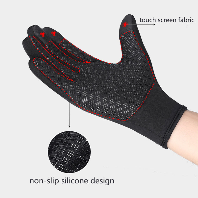 Touch Screen Riding Motorcycle Sliding Waterproof Sports Gloves