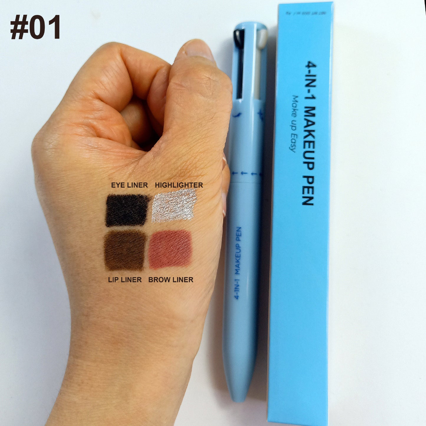 Four-in-one Cosmetic Brush