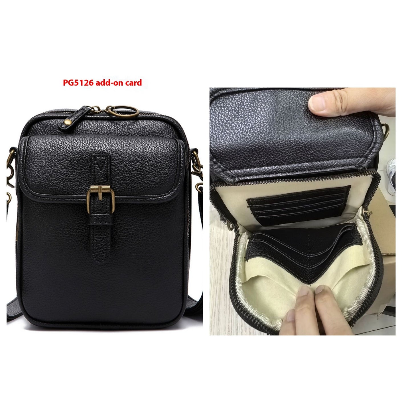 Unisex Vintage Large Capacity Messenger Bag
