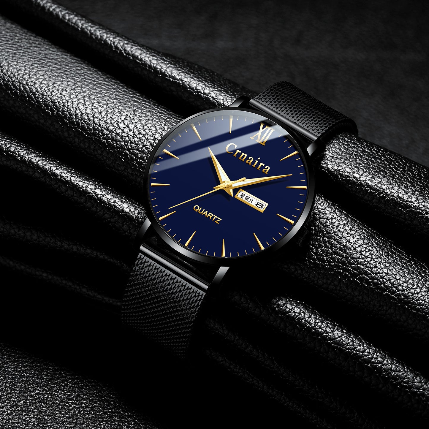 Simple Ultra-thin Quartz Watch For Men