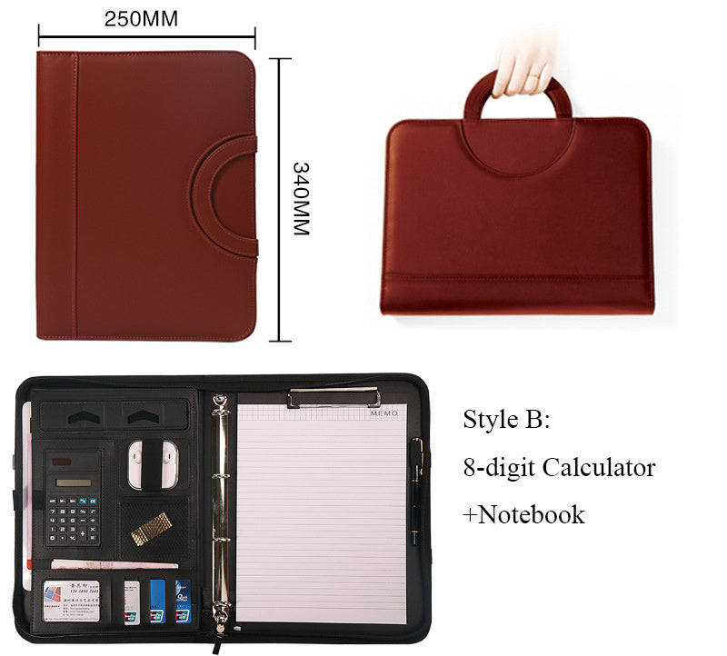 A4 Multifunctional Portable Zipper Bag