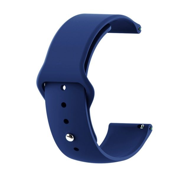 22mm Universal Reverse Buckle Silicone Strap