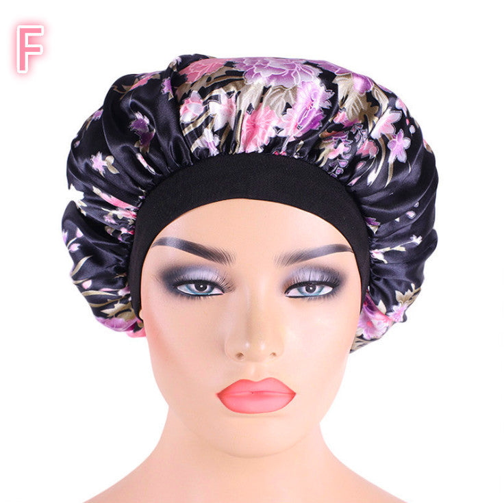 Beauty Silk Bonnet Sleep Night Cap