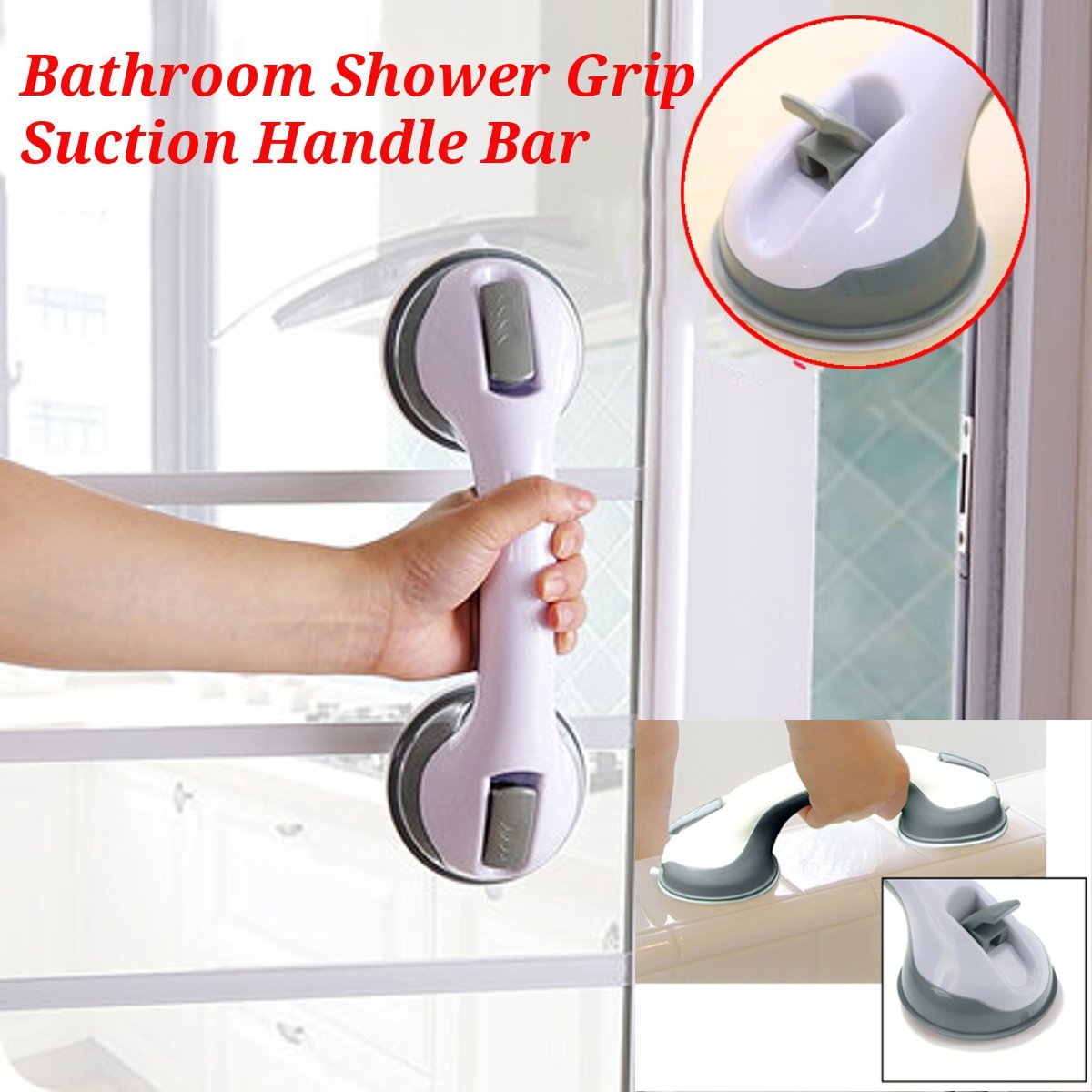 Anti-skid Bathroom Handrail Suction Cup