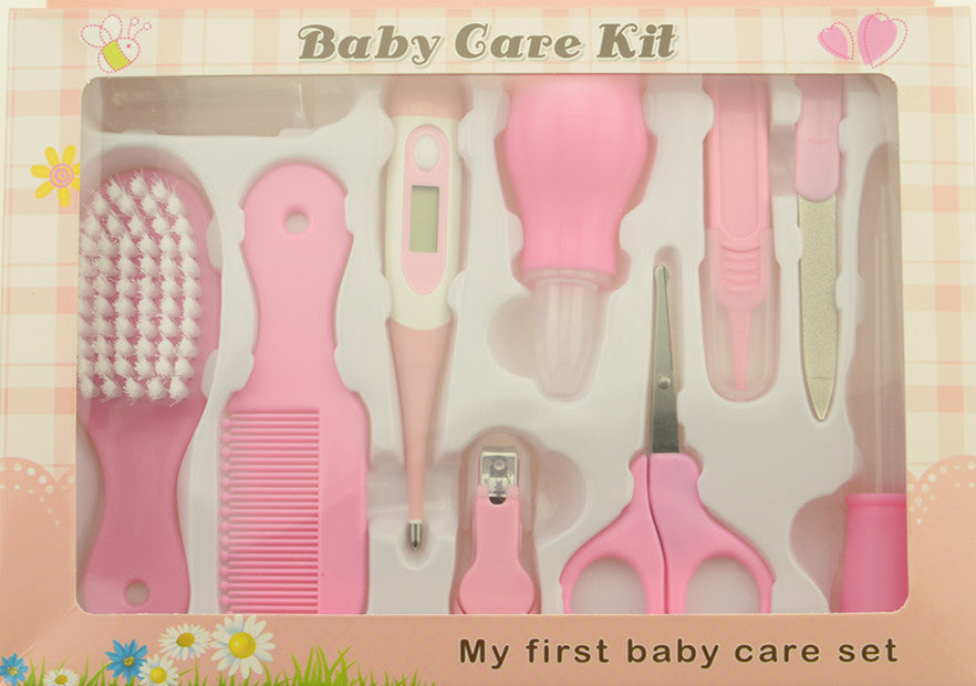 10 Piece Set Baby Manicure Clamp Nail Clipper Set