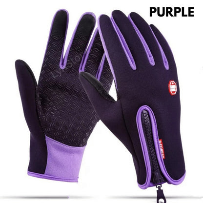 Touch Screen Riding Motorcycle Sliding Waterproof Sports Gloves
