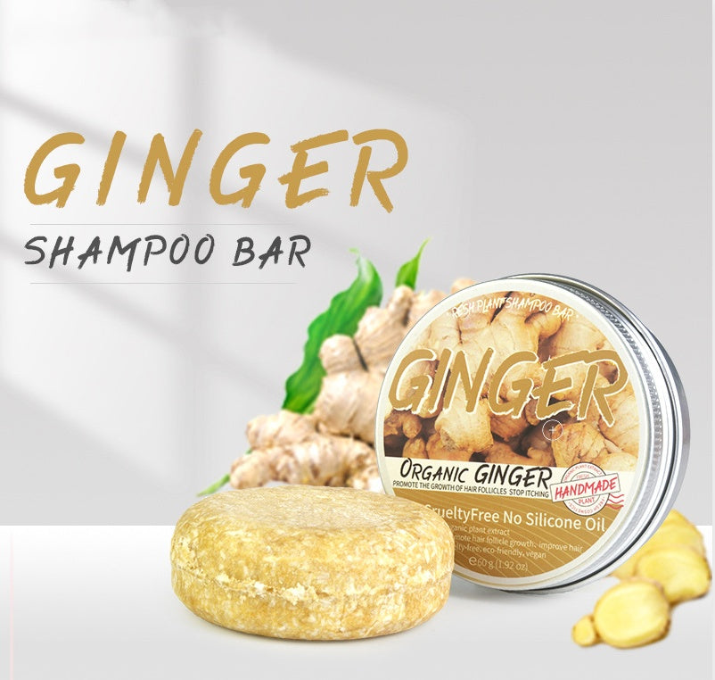 Refreshing Anti-dandruff Ginger Shampoo Soap