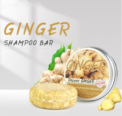 Refreshing Anti-dandruff Ginger Shampoo Soap