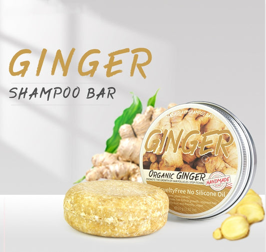 Refreshing Anti-dandruff Ginger Shampoo Soap